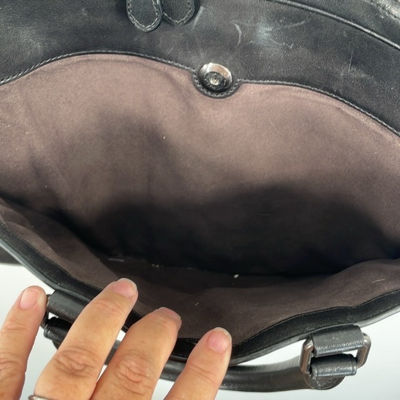 Coach Black Metropolitan Slim Messenger/Laptop Bag - Picture 6 of 16